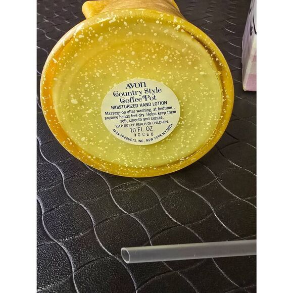 Vintage Avon Country Style Coffee Pot Lotion - Picture 2 of 5